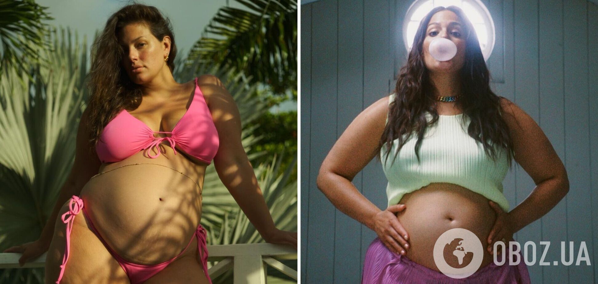 Модель plus-size Ешлі Грем вагітна двійнятами. Відео
