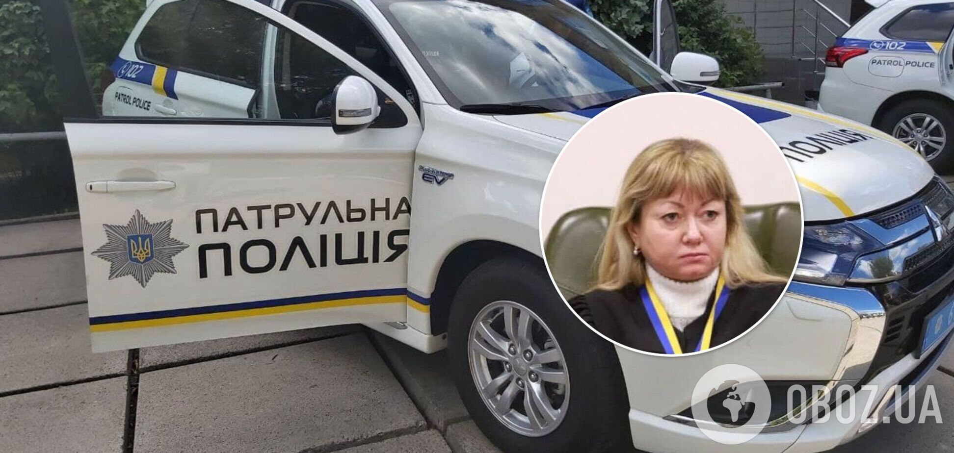 Суд оштрафовал на 850 грн судью Колегаеву, которая пьяной за рулем влетела в столб