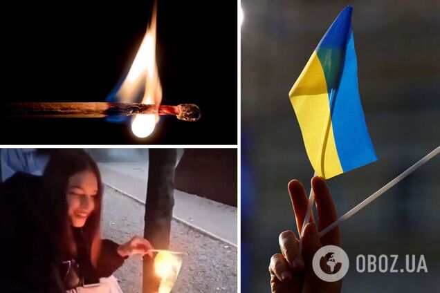 Скандал з українським прапором