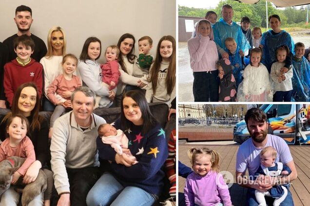 Самая большая семья Великобритании из 22 детей объявила о пополнении. Фото