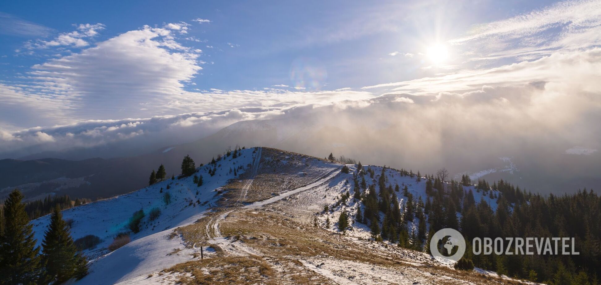 В Карпатах в сентябре выпал снег, ударил мороз до -4. Фото и видео