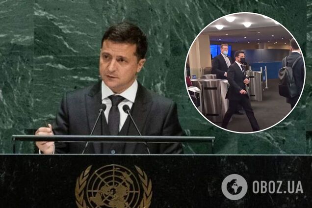 Зеленский на Генассамблее ООН проигнорировал российского журналиста. Видео