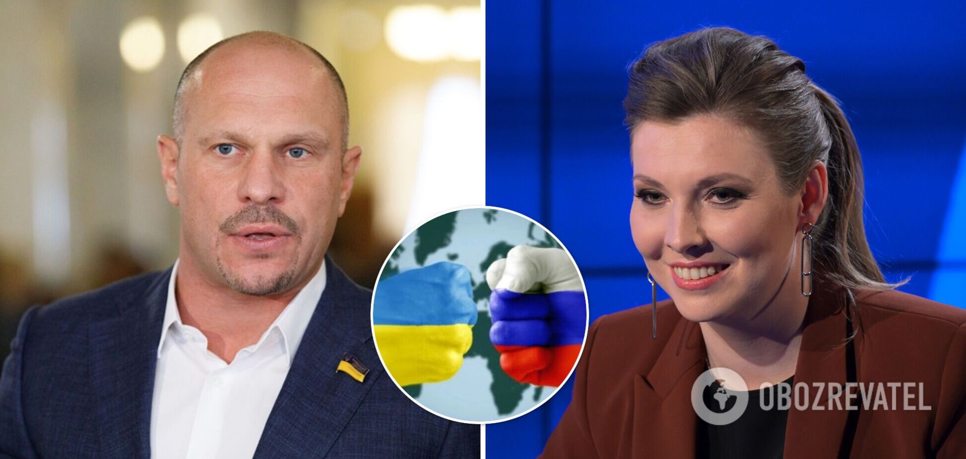 Кива на шоу Скабєєвої повторив пропагандистську тезу Путіна про 'один народ'. Відео