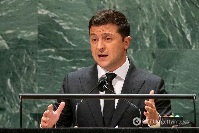 Зеленский во время выступления на Генассамблеи ООН потроллил Россию. Видео