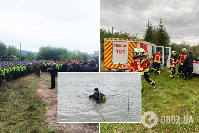 На суше и под водой: полицейские и нацгвардейцы ищут улики на месте покушения на Шефира. Фото и видео
