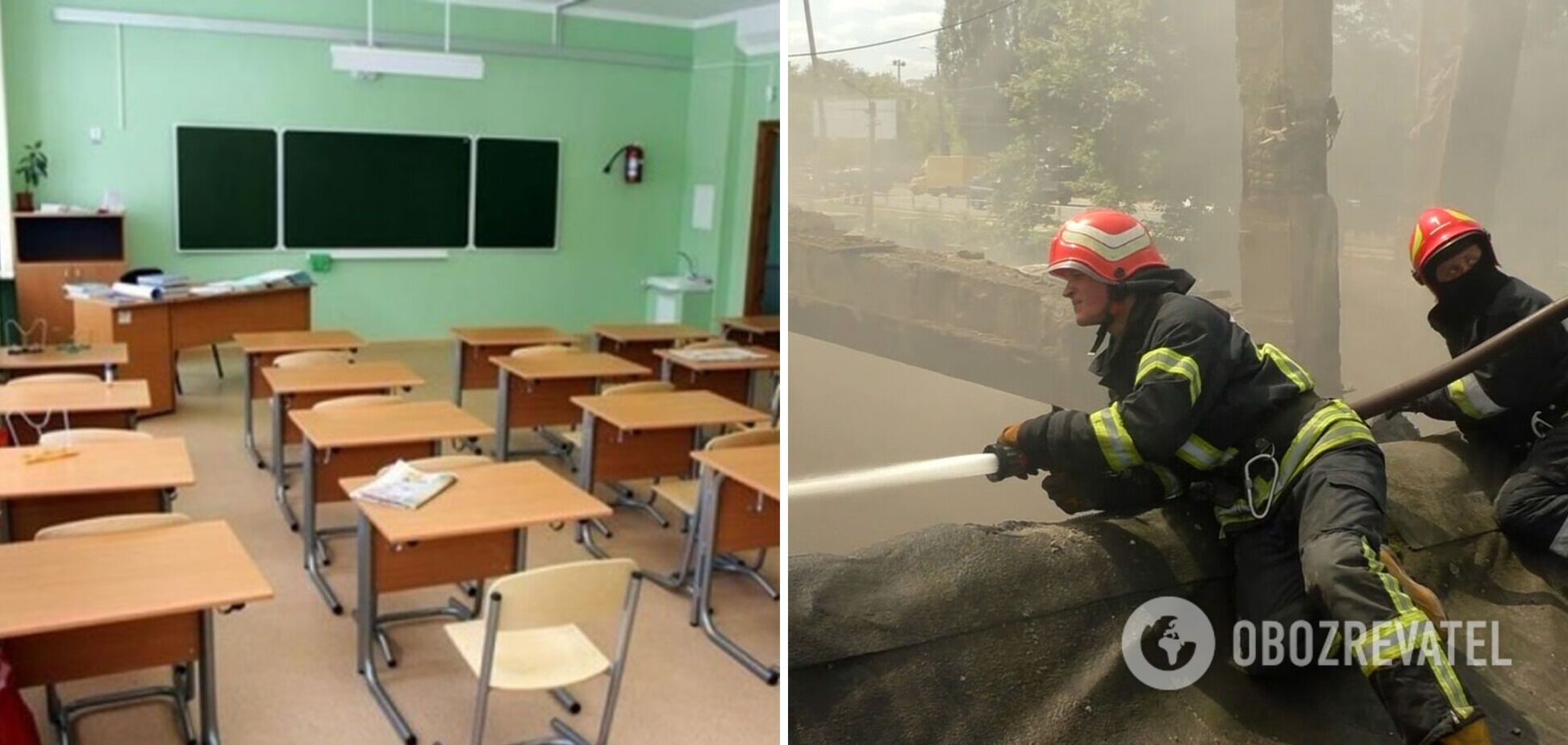 Чимало шкіл працюють із порушеннями вимог протипожежної безпеки
