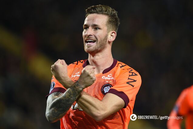 Пеньяроль Атлетико Паранаэнсе гол ударом через себя