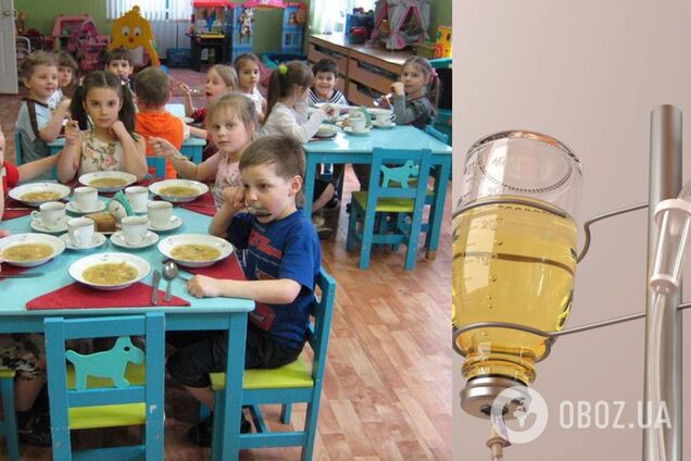 В Запорожской области произошло массовое отравление детей в садике