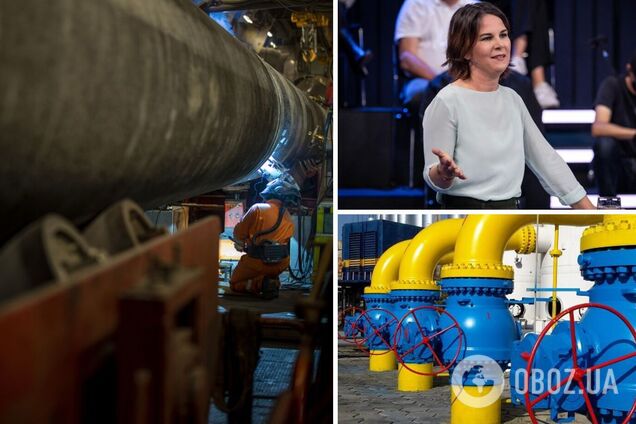 Бербок пообіцяла заблокувати 'Північний потік-2'