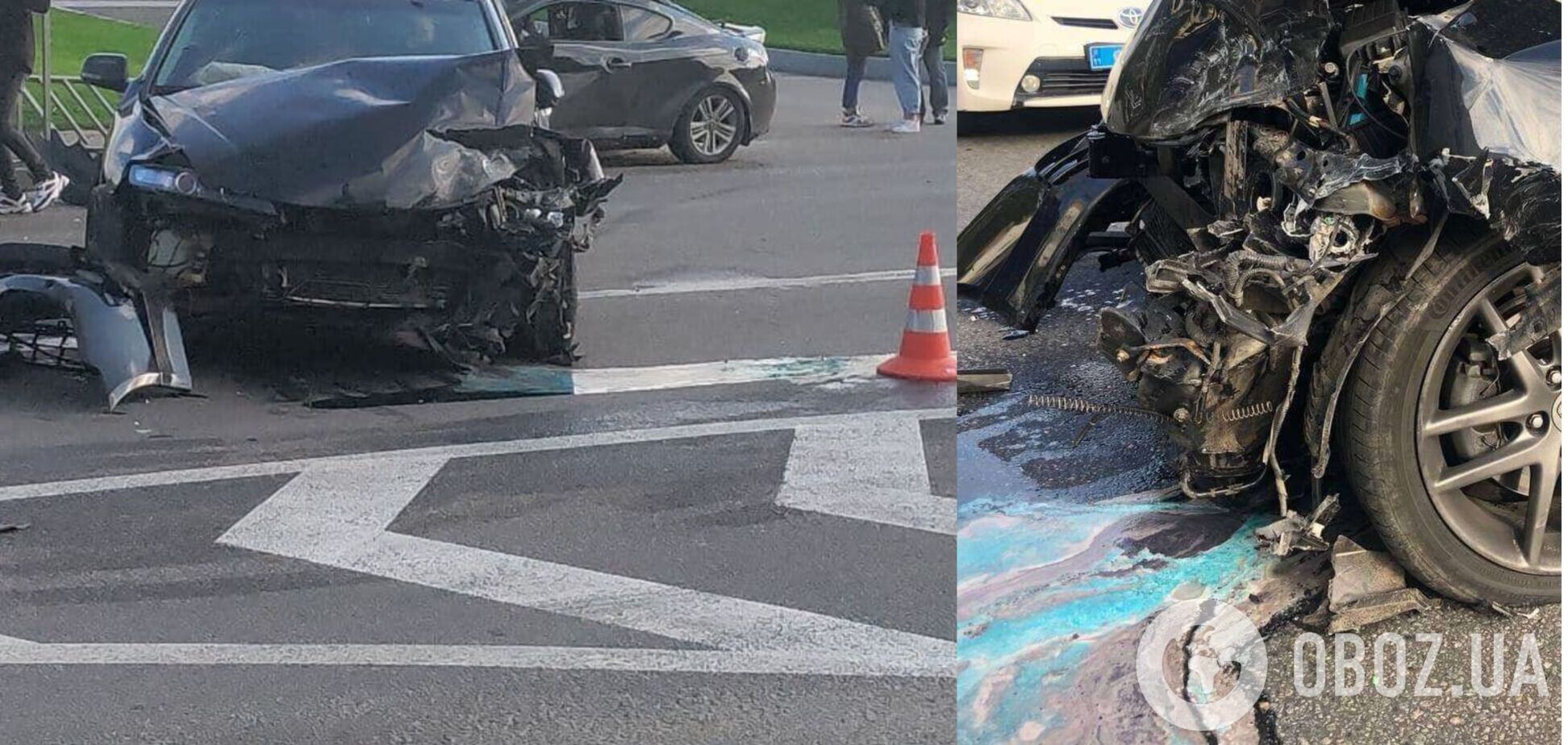 ДТП біля яхт-клубу 'Січ' у Дніпрі