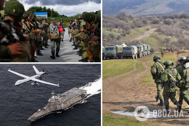 Военные учения России в Крыму