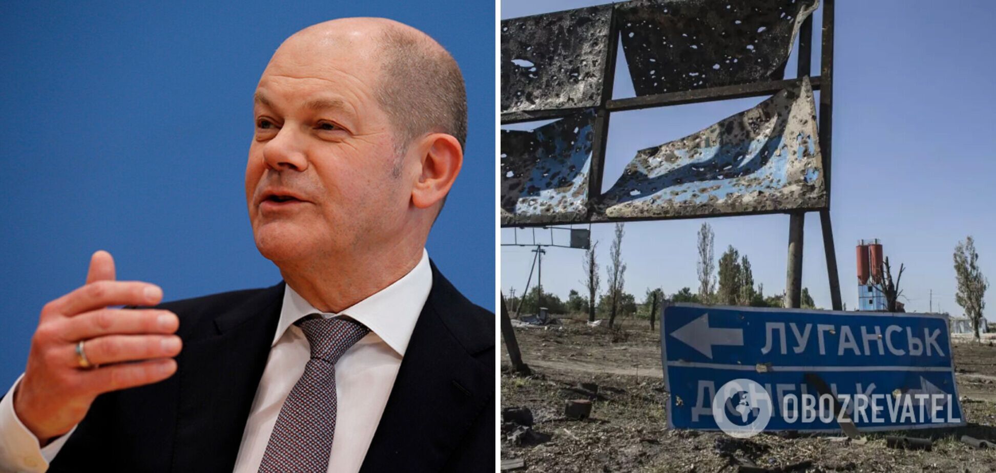 Олаф Шольц может выступить за имплементацию Украиной 'формулы Штайнмайера'