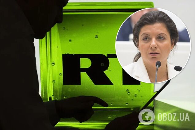 YouTube видалив два німецьких канали RT: Симоньян назвала це війною проти Росії