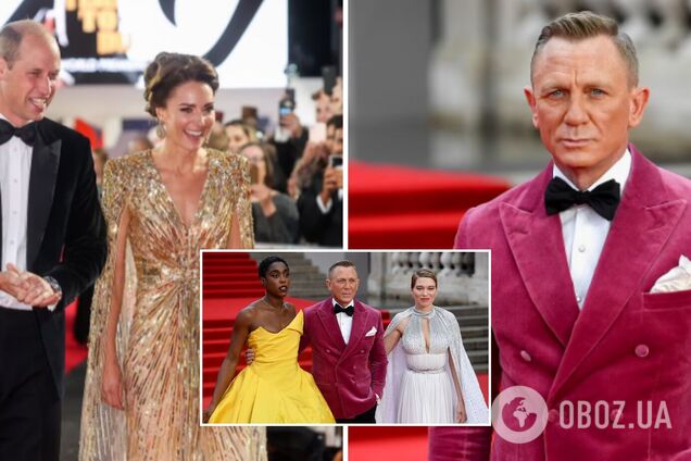 Члены королевской семьи и звезды кино: в Лондоне состоялась мировая премьера нового фильма Бондианы. Фото с красной дорожки