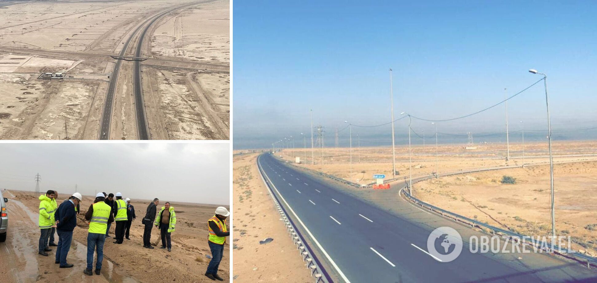 'Складний, але цікавий досвід': український 'Альтком' завершив будівництво шосе №1 в Іраку