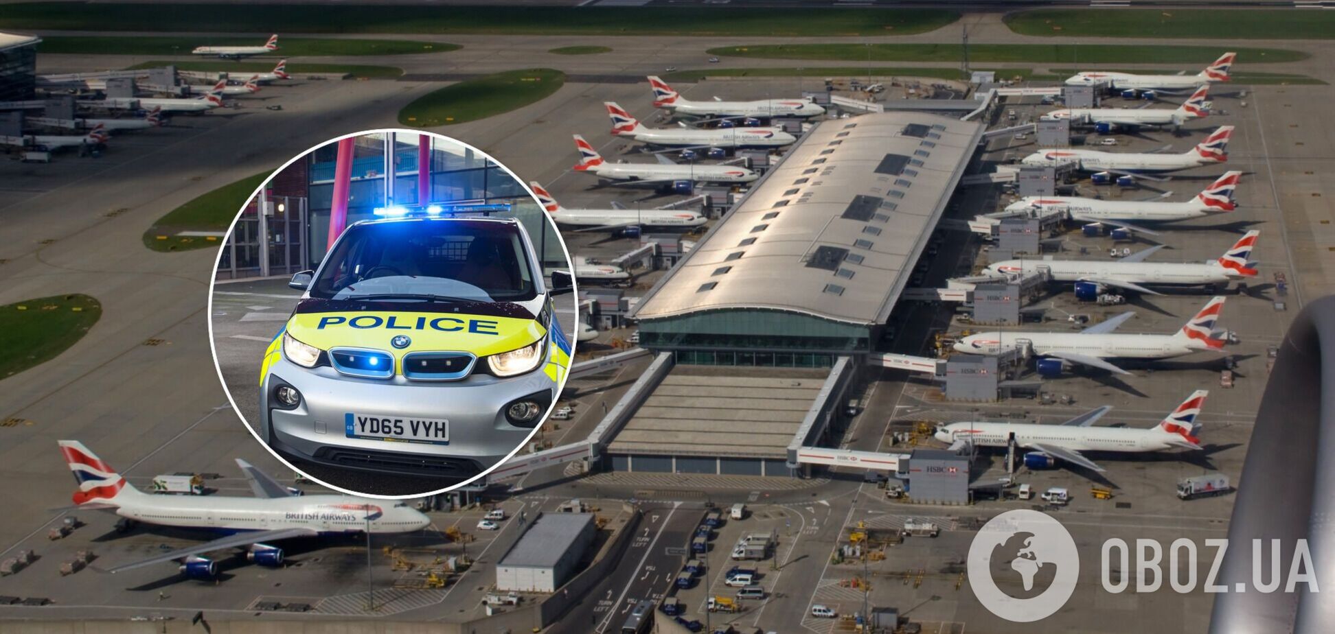 В аэропорту Лондона задержали экстремиста, подозреваемого в подготовке терактов