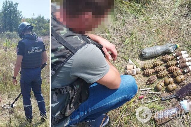 Схованку обладнали члени диверсійно-розвідувальної групи