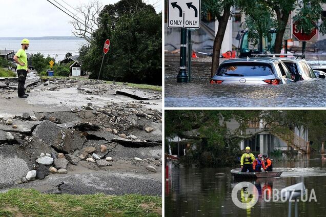 Ураган Ида в США вызвал наводнения