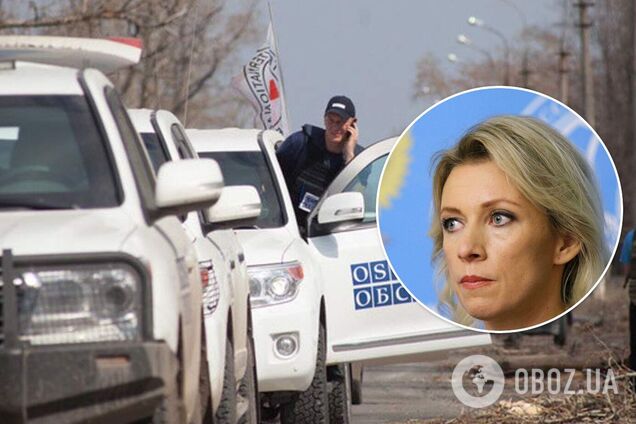 Захарова назвала 'недоцільною' роботу місії ОБСЄ на кордоні з Україною