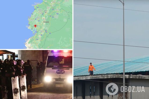 У в'язниці Еквадору під час розбірок між бандами загинули понад 100 осіб. Фото та відео