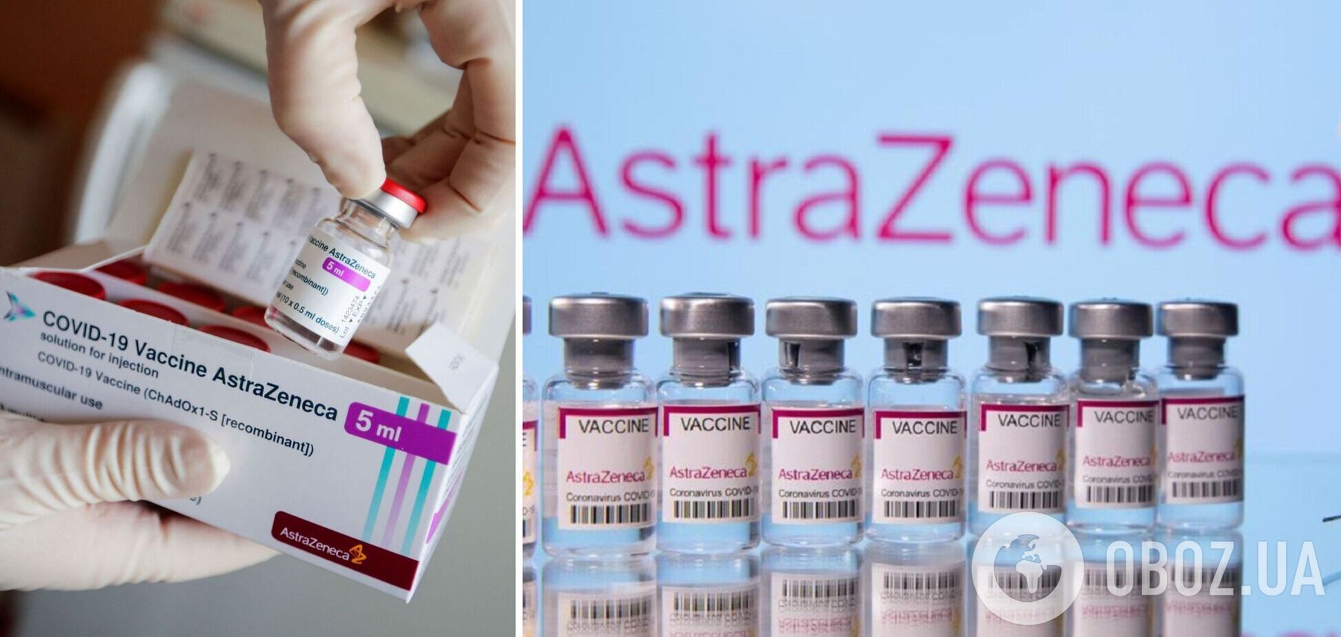 У США оприлюднили нові дані про ефективність вакцини AstraZeneca