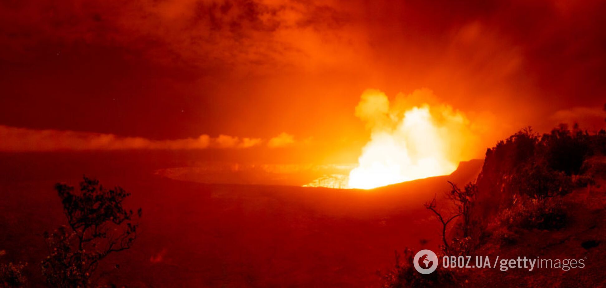 На Гавайях началось извержение вулкана Килауэа. Фото и видео
