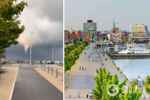 Торнадо в Германии - в Киле пронесся торнадо, есть пострадавшие - фото,  видео | OBOZ.UA