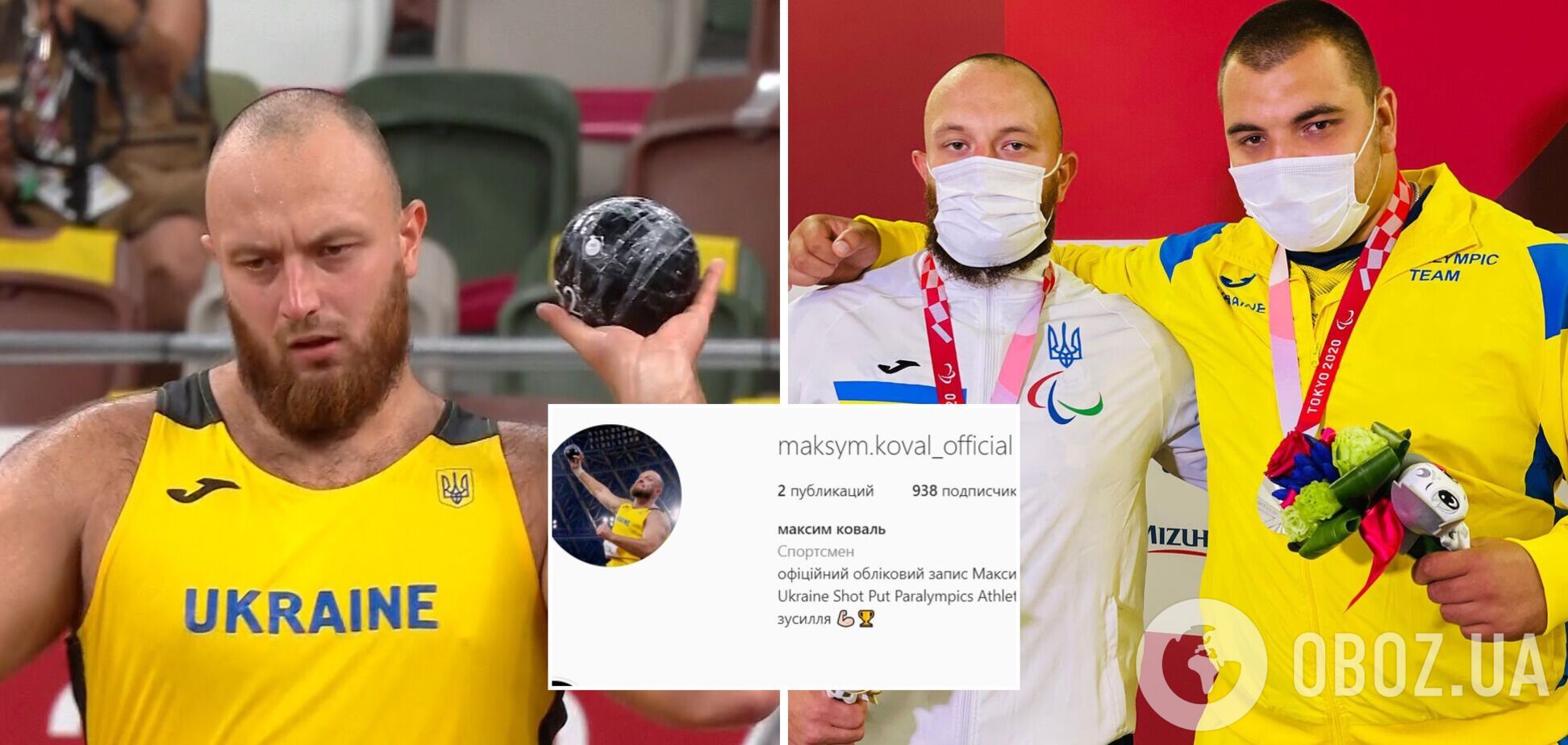 Легка атлетика Паралімпіада Коваль Яровий