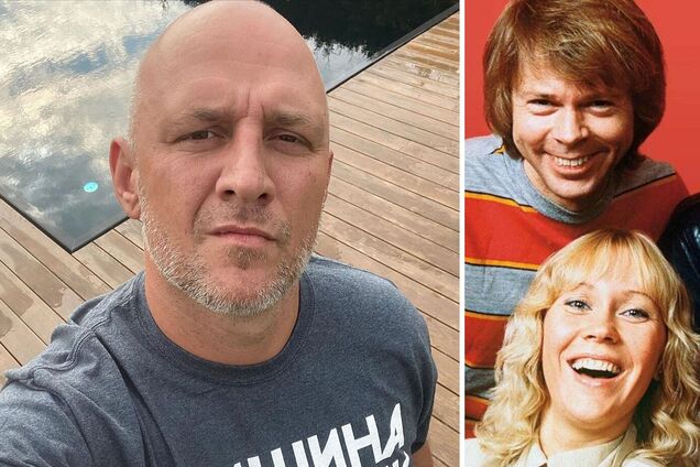 Потап показав пародію на легендарний гурт ABBA. Фото