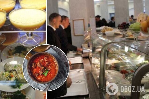 Філе сьомги, борщ і каша: які страви пропонують нардепам у Раді. Фоторепортаж