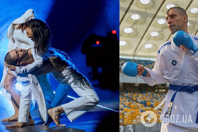 Каратист Станіслав Горуна танець