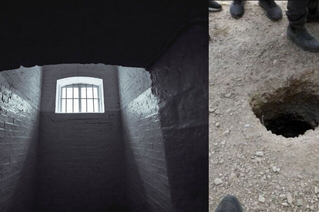 З в'язниці втекли з допомогою невеликого тунелю