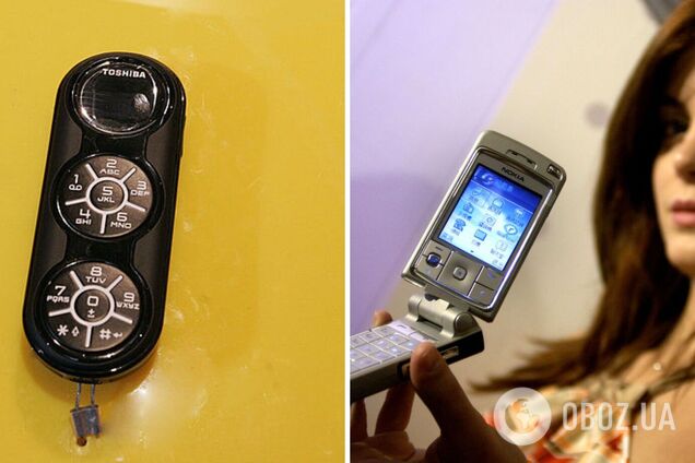 Показаны самые необычные мобильники прошлого: от капли до помады