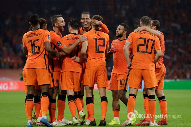 Нидерланды Турция результат обзор матча 07 09 2021