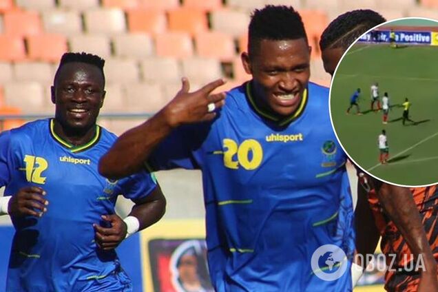 Танзания Мадагаскар пенальти через пять секунд после начала