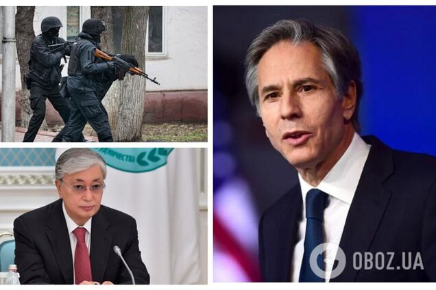 Блинкен о ситуации в Казахстане: приказ стрелять на поражение должен быть отменен