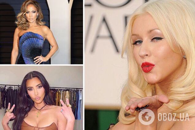 Звезды позируют на камеру