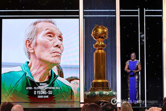 Вперше в історії Південної Кореї: 77-річна зірка 'Гри в кальмара' отримав 'Золотий глобус'