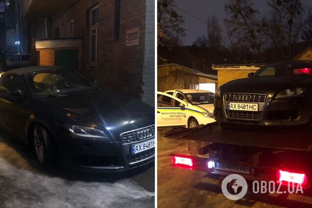 У Харкові у 'короля автостради' вилучили кабріолет: повернуть, коли погасить 100 тис. гривень штрафів. Відео