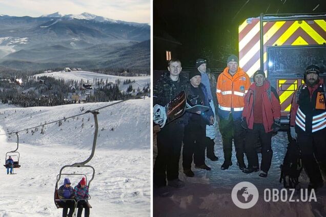 На Закарпатье заблудился одессит: до приезда спасателей его приютили егери. Фото