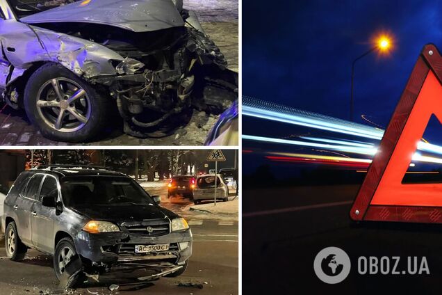 В Луцке в результате ДТП авто вылетело на тротуар и сбило 16-летнюю девушку. Фото