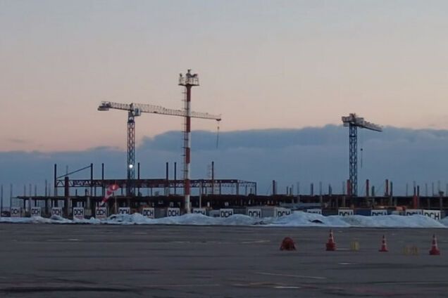 DCH Ярославского начало строительство второго и третьего этажей терминала аэропорта в Днепре