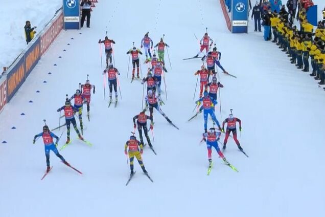 Украина в женской эстафете не добралась до медалей Кубка мира по биатлону
