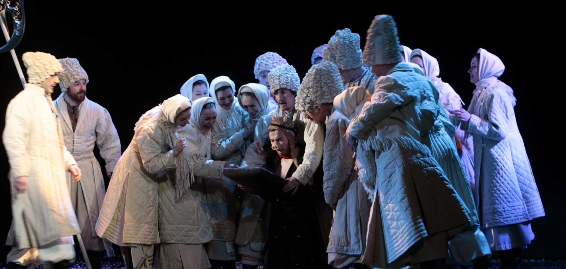 В Киеве покажут спектакль по повести Николая Гоголя 'Ночь перед Рождеством'. Видео