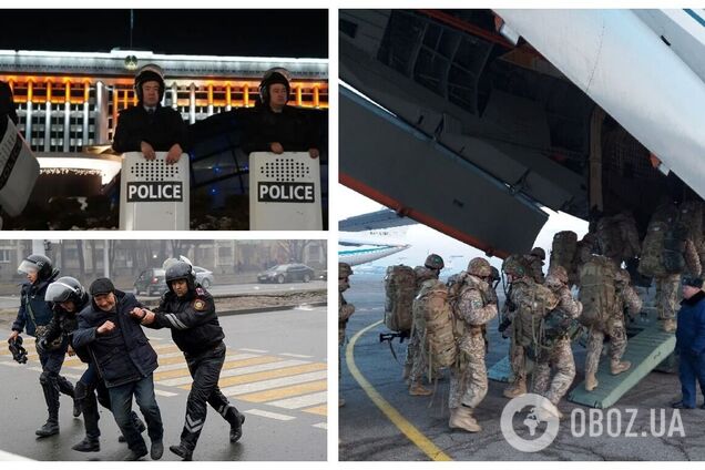 Масові затримання в Алмати та виведення більшості військ ОДКБ. Хроніка подій у Казахстані за 14 січня