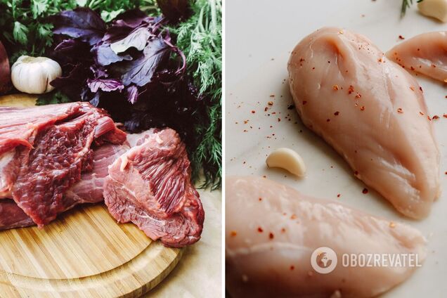 Як розморозити м'ясо