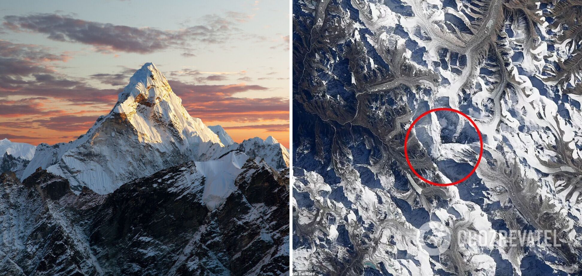 Астронавт NASA показав знімок гори Еверест, зроблений з МКС, і спантеличив користувачів мережі