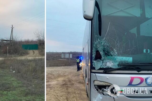 Десять пасажирів та двоє водіїв автобуса не постраждали