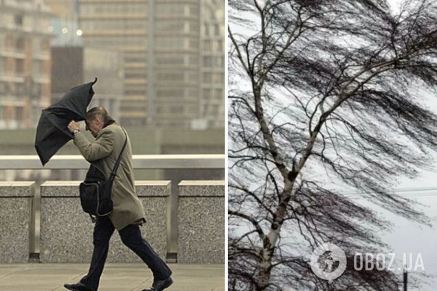 Украина второй день окажется во власти шторма: какие регионы попадут под удар стихии. Карта