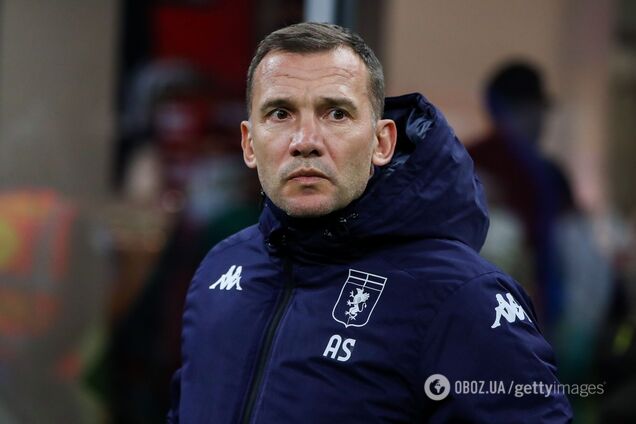 'Я ще молодий': Шевченко відреагував на можливу відставку в 'Дженоа'